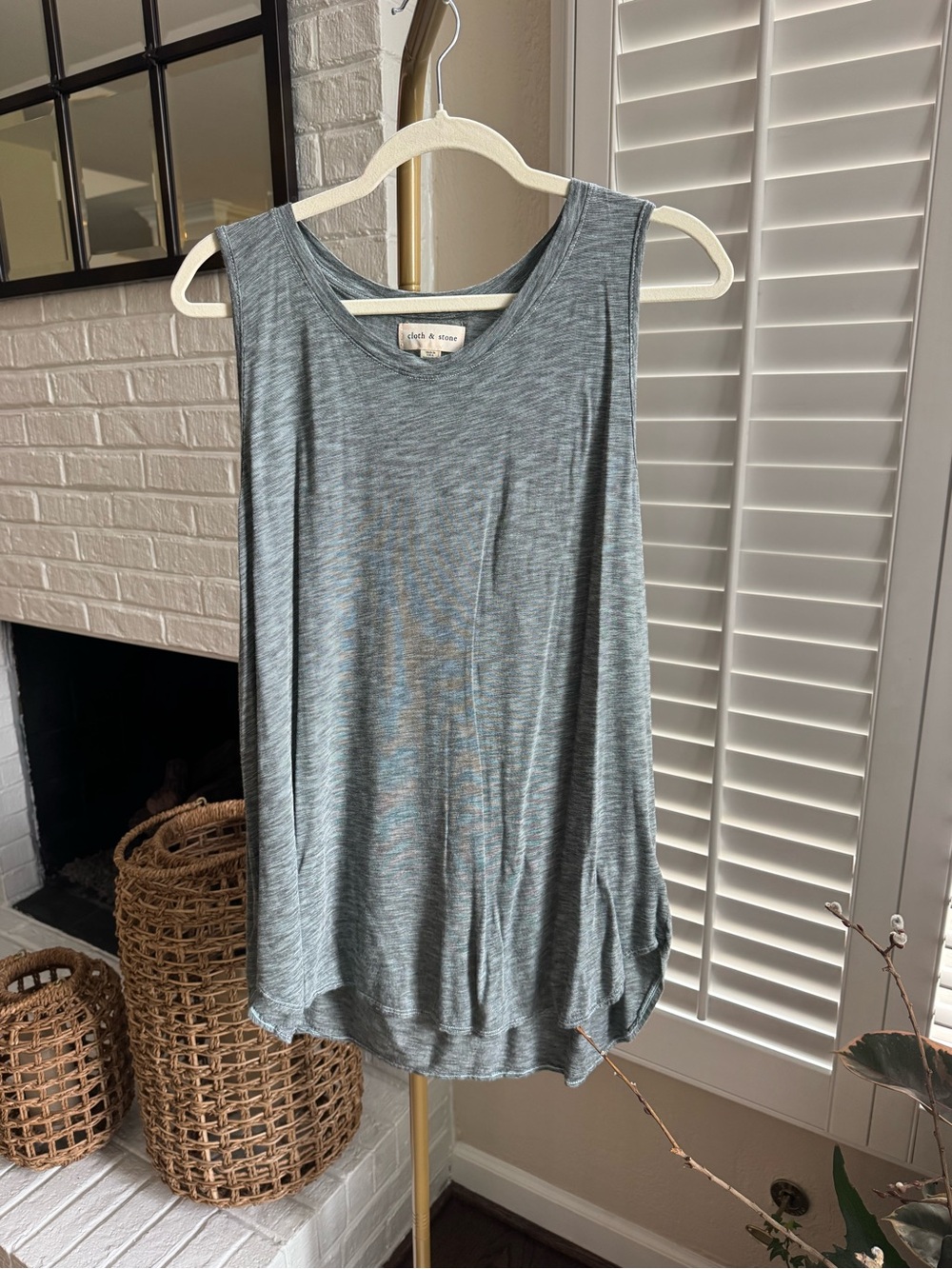 Cloth and Stone Gray Tank